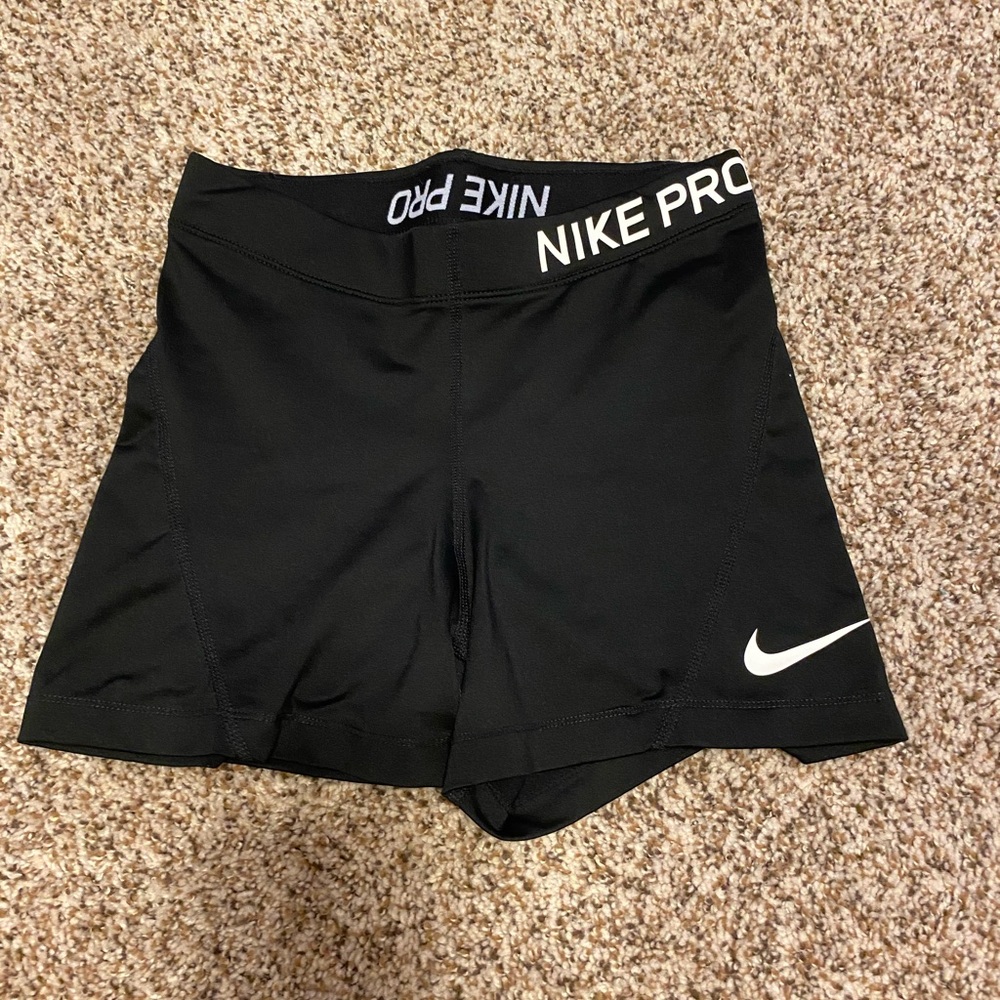 Nike Pro Women's Athletic Black Shorts